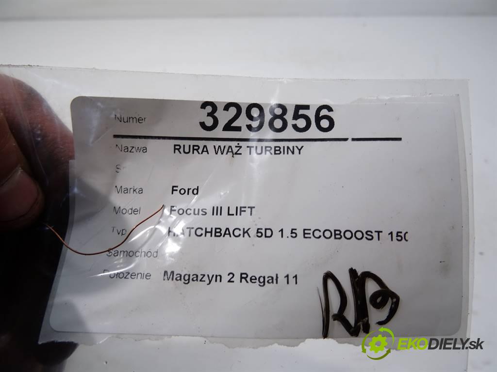 Ford Focus III LIFT    HATCHBACK 5D 1.5 ECOBOOST 150KM 14-18  Rúra hadica turba F1F1-9R504-AB (Hadice)