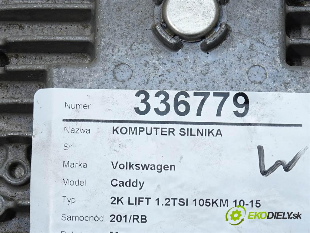 Volkswagen Caddy  2012 105KM 2K LIFT 1.2TSI 105KM 10-15 1200 riadiaca jednotka Motor 03F906070GM 5WP44946 (Riadiace jednotky)