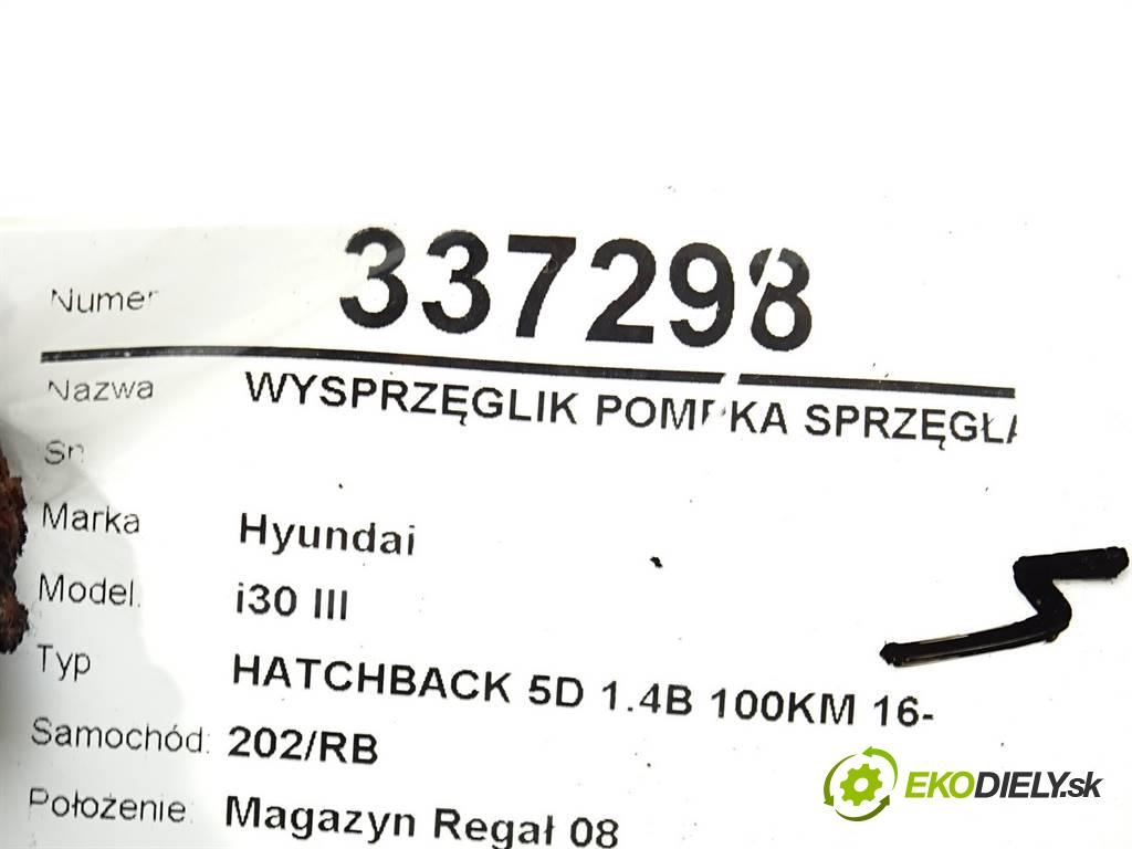 Hyundai i30 III  2019 140KM HATCHBACK 5D 1.4B 100KM 16- 1400 spojkový válec motorek spojky 41421-26000 (Válce a ložiska)