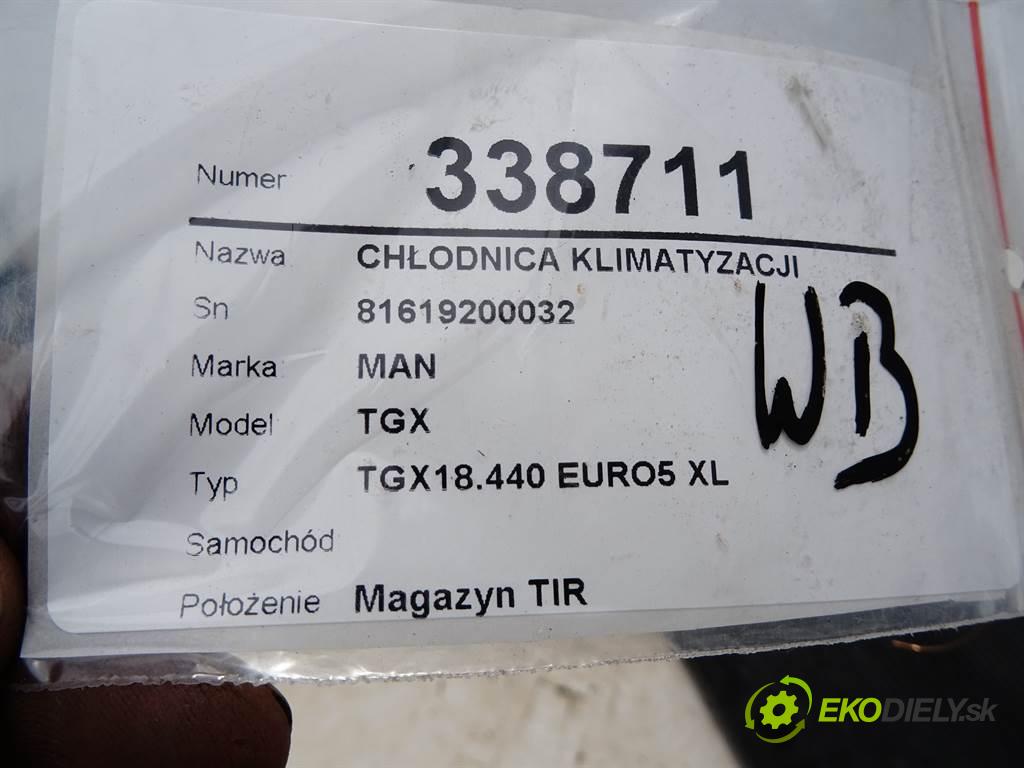 MAN TGX    TGX18.440 EURO5 XL  Chladič klimatizácie 81619200032 (Chladiče klimatizácie)