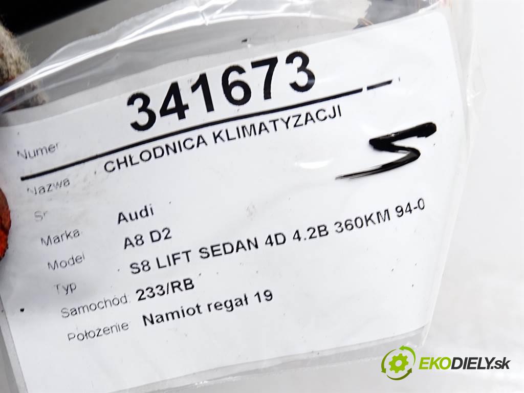 Audi A8 D2  2000 265 kW S8 LIFT SEDAN 4D 4.2B 360KM 94-02 4200 Chladič klimatizácie  (Chladiče klimatizácie)