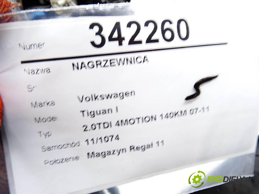 Volkswagen Tiguan I  2009 103 kW 2.0TDI 4MOTION 140KM 07-11 2000 Výhrevné teleso, radiátor kúrenia 5N1820003J (Radiátory kúrenia)