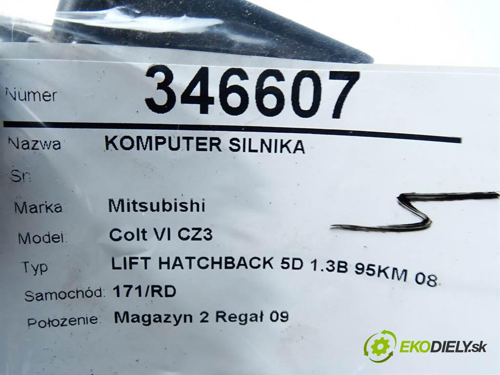 Mitsubishi Colt VI CZ3  2010 70 kW LIFT HATCHBACK 5D 1.3B 95KM 08-12 1300 riadiaca jednotka Motor 1860B466 (Riadiace jednotky)