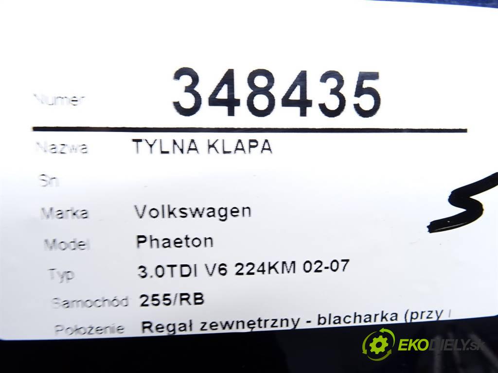 Volkswagen Phaeton  2004 165 kW 3.0TDI V6 224KM 02-07 3000 zadná kapota  (Zadné kapoty)