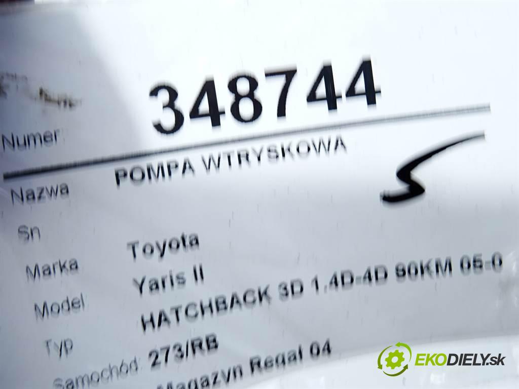 Toyota Yaris II  2008 66KW HATCHBACK 3D 1.4D-4D 90KM 05-09 1364 Pumpa vstrekovacia 22100-0N020 (Vstrekovacie čerpadlá)