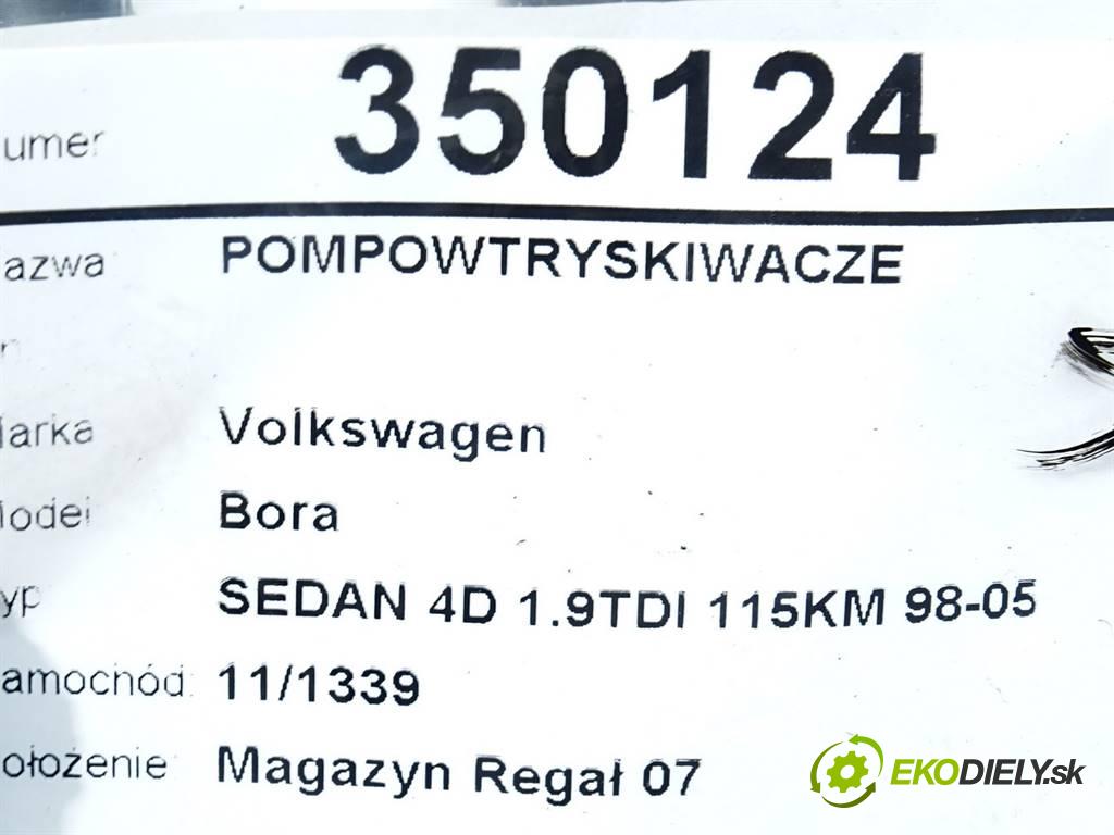 Volkswagen Bora  2001 85 kW SEDAN 4D 1.9TDI 115KM 98-05 1900 vstrekovače 0414720035 (Vstrekovače)