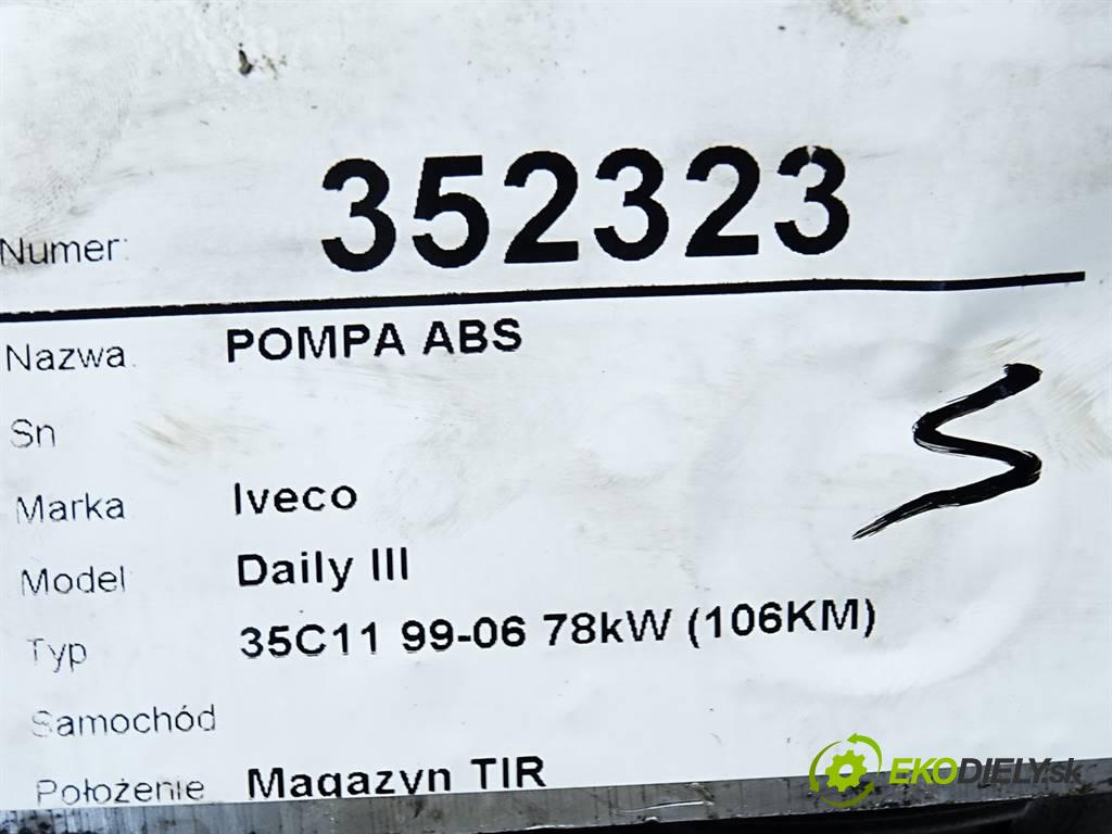 Iveco Daily III    35C11 99-06 78kW (106KM)  Pumpa ABS 0273004325 (Pumpy ABS)