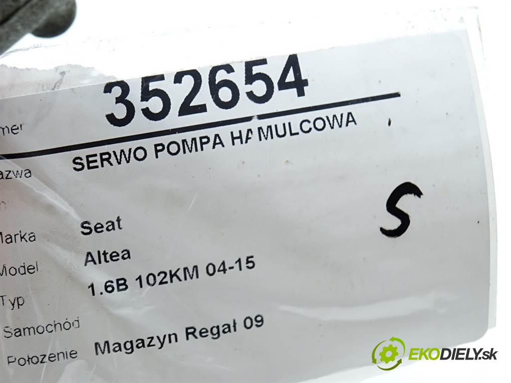 Seat Altea    1.6B 102KM 04-15  Posilovač Pumpa brzdová 1K1614105AJ (Posilňovače bŕzd)