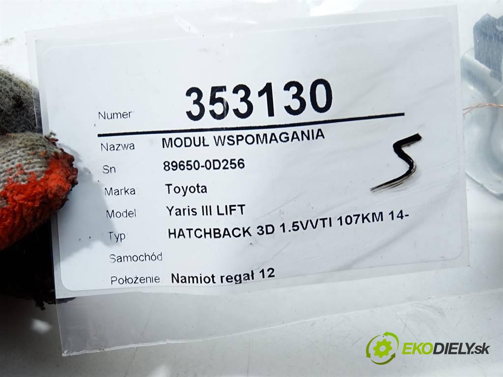 Toyota Yaris III LIFT    HATCHBACK 3D 1.5VVTI 107KM 14-  Modul servočerpadlo 89650-0D256 (Ostatné)