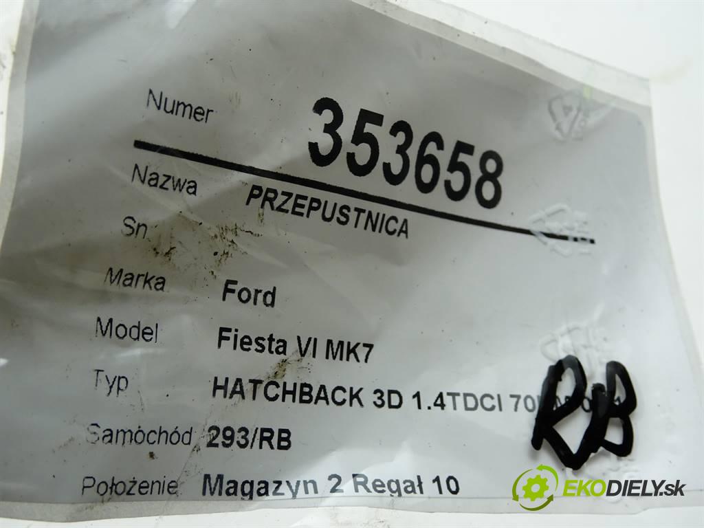 Ford Fiesta VI MK7  2012 52 kW HATCHBACK 3D 1.4TDCI 70KM 08-12 1400 Škrtiaca klapka 9673534480 (Škrtiace klapky)