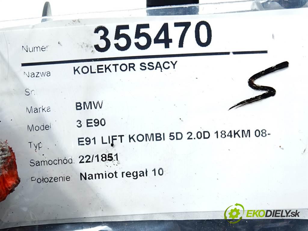 BMW 3 E90  2011 135 kW E91 LIFT KOMBI 5D 2.0D 184KM 08-11 2000 Potrubie sacie, sanie 7807991 (Sacie potrubia)