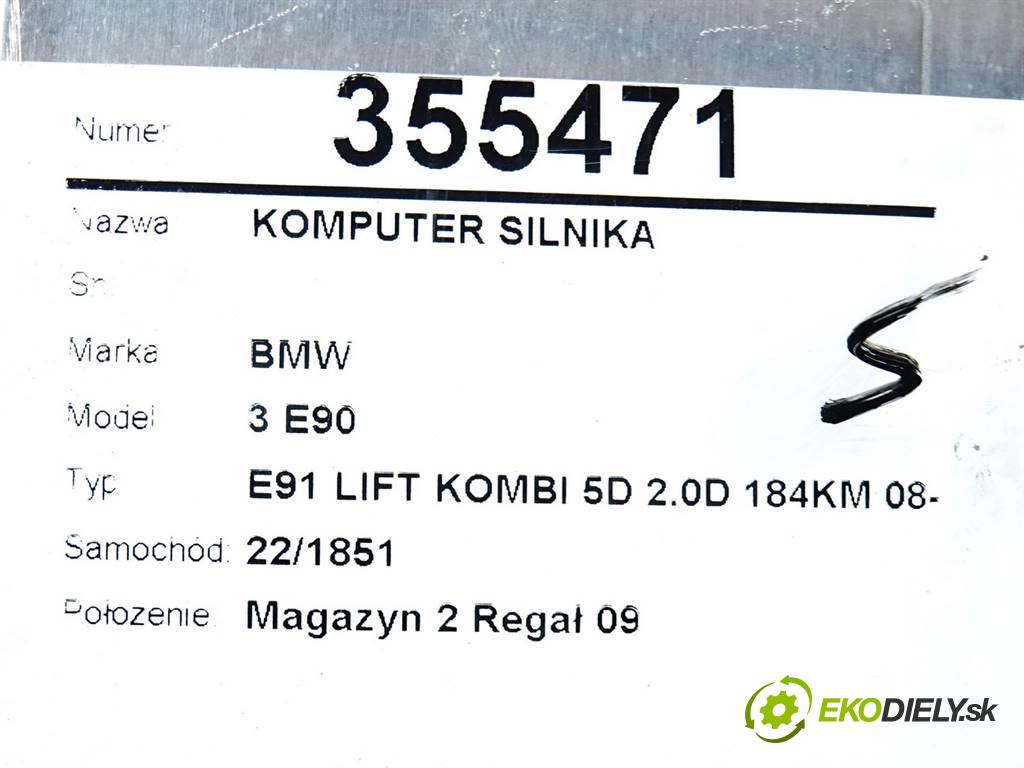 BMW 3 E90  2011 135 kW E91 LIFT KOMBI 5D 2.0D 184KM 08-11 2000 riadiaca jednotka Motor 8518269 0281018552 (Riadiace jednotky)