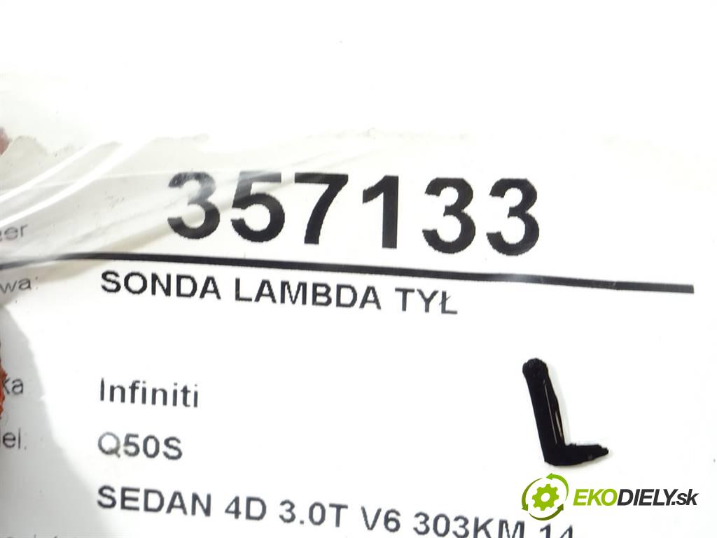 Infiniti Q50S    SEDAN 4D 3.0T V6 303KM 14-  sonda lambda zad H8201575684 (Lambda sondy)