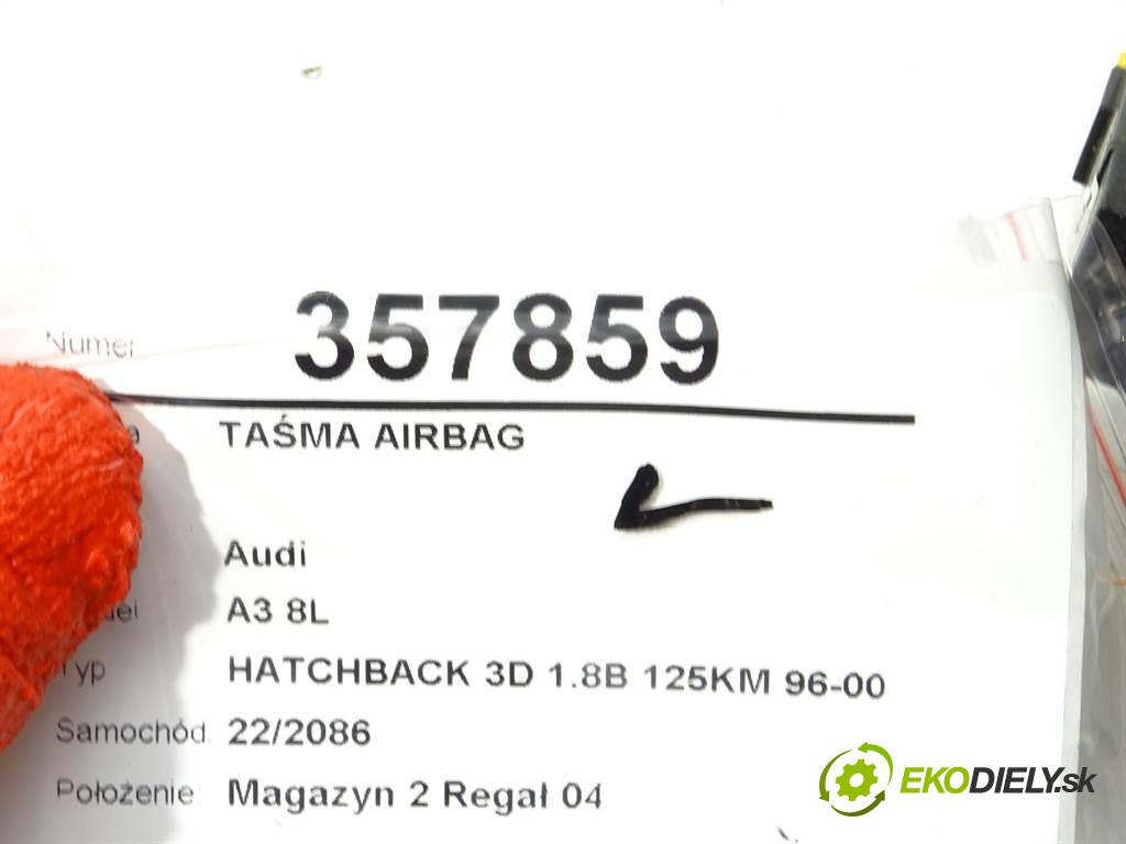 Audi A3 8L  1996 92 kW HATCHBACK 3D 1.8B 125KM 96-00 1800 Krúžok, slimák airbag  (Airbagy)