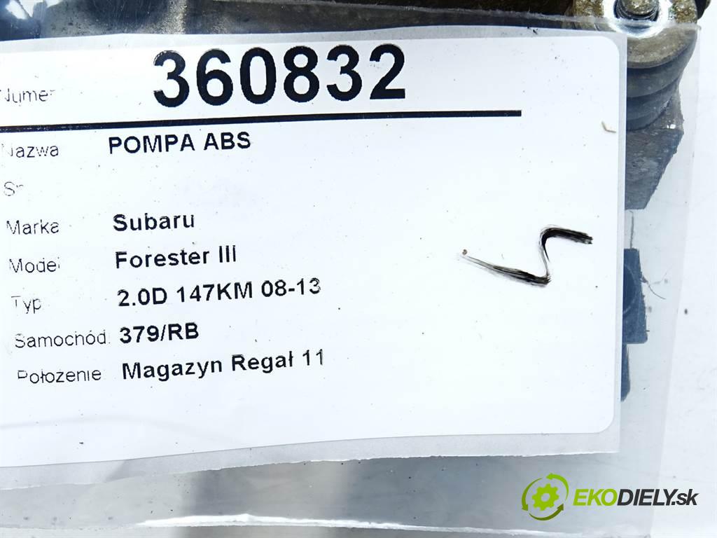Subaru Forester III  2012 147KM 2.0D 147KM 08-13 2000 Pumpa ABS 0265951582 (Pumpy ABS)