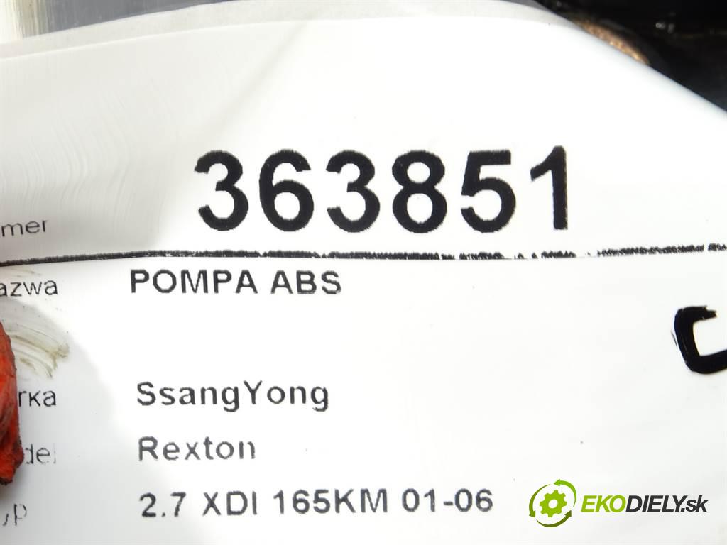 SsangYong Rexton  2005 121KW 2.7 XDI 165KM 01-06 2700 Pumpa ABS 06.2109-0334.3 (Pumpy ABS)