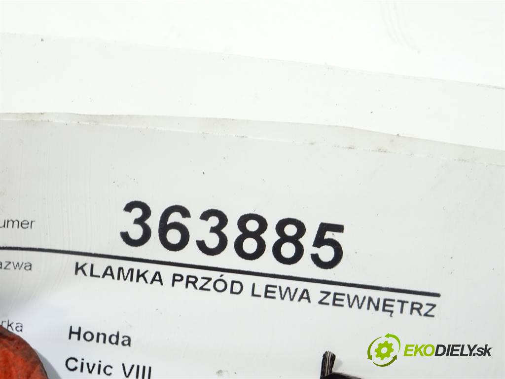 Honda Civic VIII  2010 103 kW SEDAN 1.8B 140KM 06-11 1800 Kľučka predný ľavá strana vonkajšia  (Vonkajšie predné ľavé)