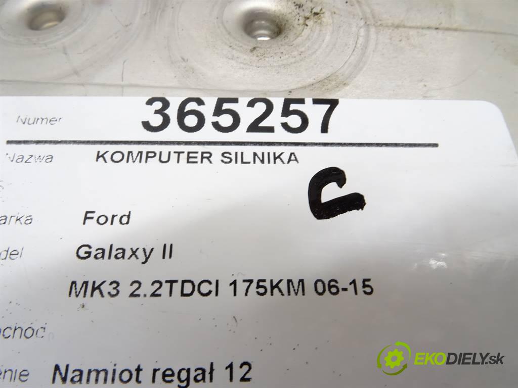 Ford Galaxy II    MK3 2.2TDCI 175KM 06-15  riadiaca jednotka Motor 8U71-12A650-FB 0281015410 (Riadiace jednotky)