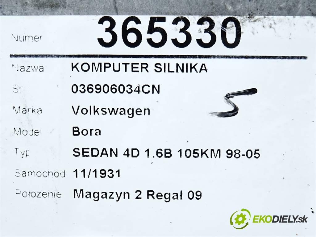 Volkswagen Bora  2002 77 kW SEDAN 4D 1.6B 105KM 98-05 1600 riadiaca jednotka Motor 036906034CN (Riadiace jednotky)