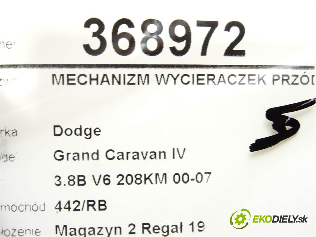 Dodge Grand Caravan IV  2004 154 kW 3.8B V6 208KM 00-07 3800 Mechanizmus stieračov predný  (Motorčeky stieračov predné)