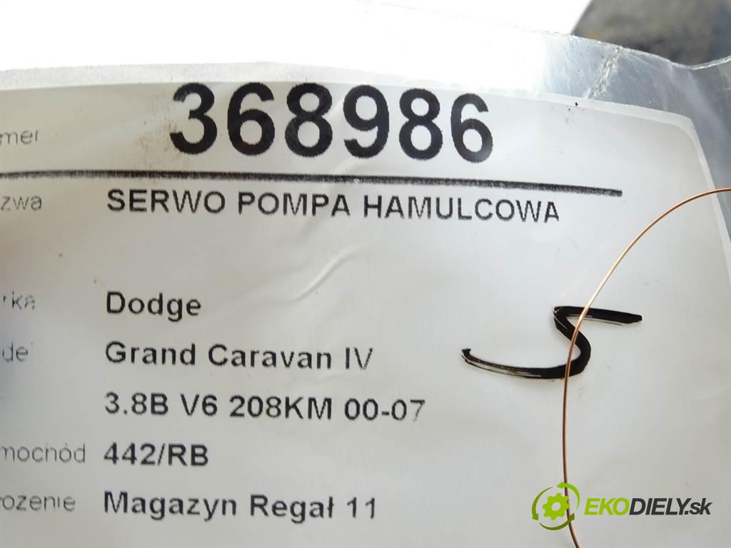 Dodge Grand Caravan IV  2004 154 kW 3.8B V6 208KM 00-07 3800 Posilovač Pumpa brzdová 0204022034 (Posilňovače bŕzd)