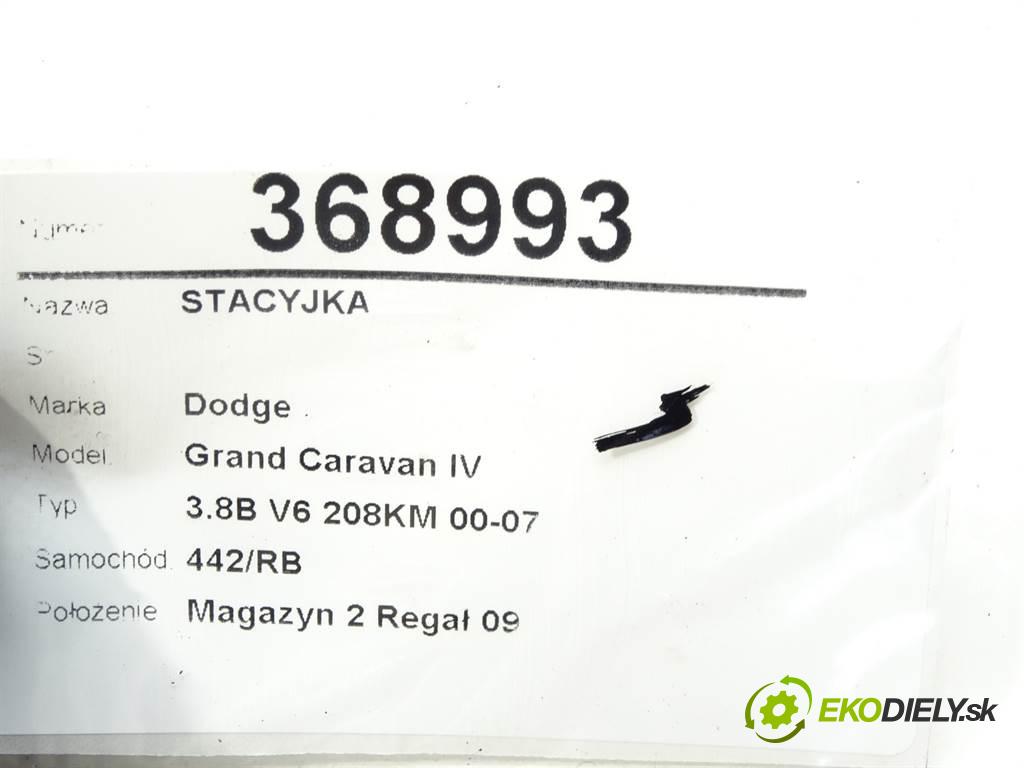 Dodge Grand Caravan IV  2004 154 kW 3.8B V6 208KM 00-07 3800 spínačka 04685719AB (Spínací skříňky a klíče)