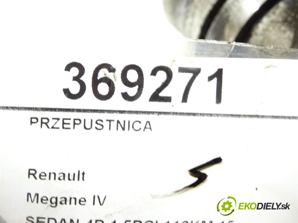 Renault Megane IV  2017  SEDAN 4D 1.5DCI 110KM 15- 1500 Škrtiaca klapka 161A09287R (Škrtiace klapky)