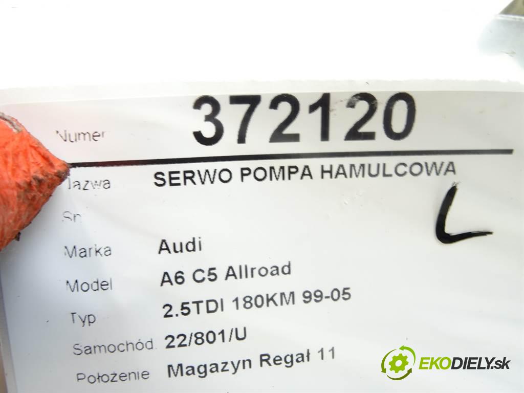 Audi A6 C5 Allroad  2002 132 kW 2.5TDI 180KM 99-05 2500 Posilovač Pumpa brzdová  (Posilňovače bŕzd)