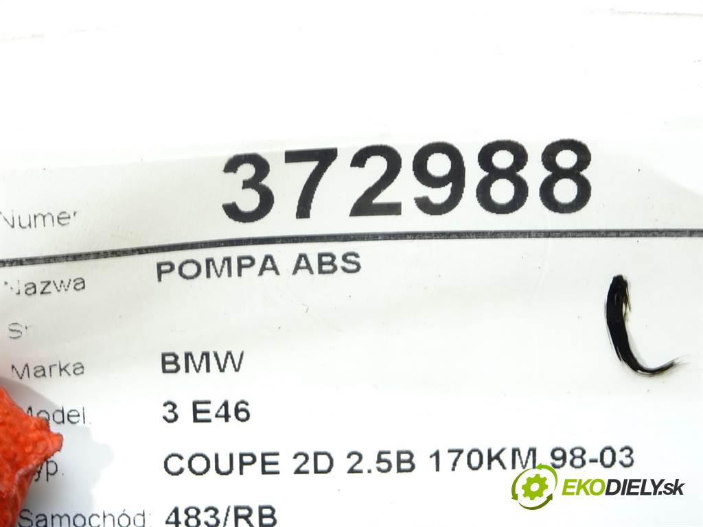 BMW 3 E46  1999 125 kW COUPE 2D 2.5B 170KM 98-03 2500 Pumpa ABS 1164897 (Pumpy ABS)