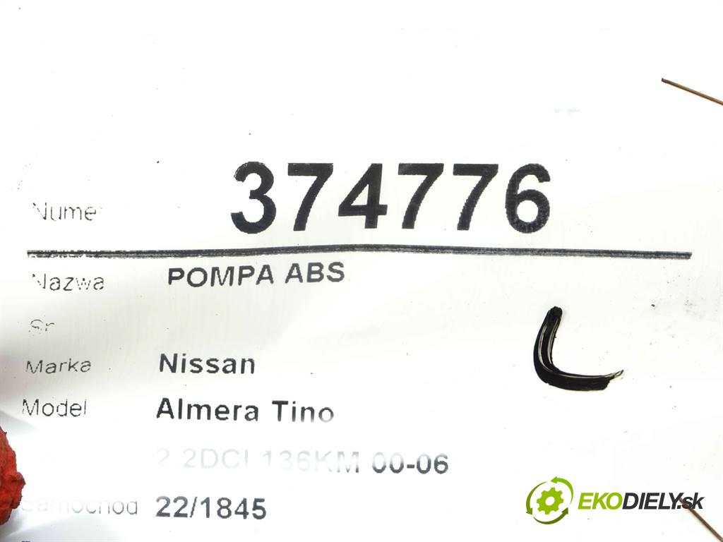 Nissan Almera Tino  2001 84 kW 2.2DCI 136KM 00-06 2200 Pumpa ABS 0273004505 (Pumpy ABS)