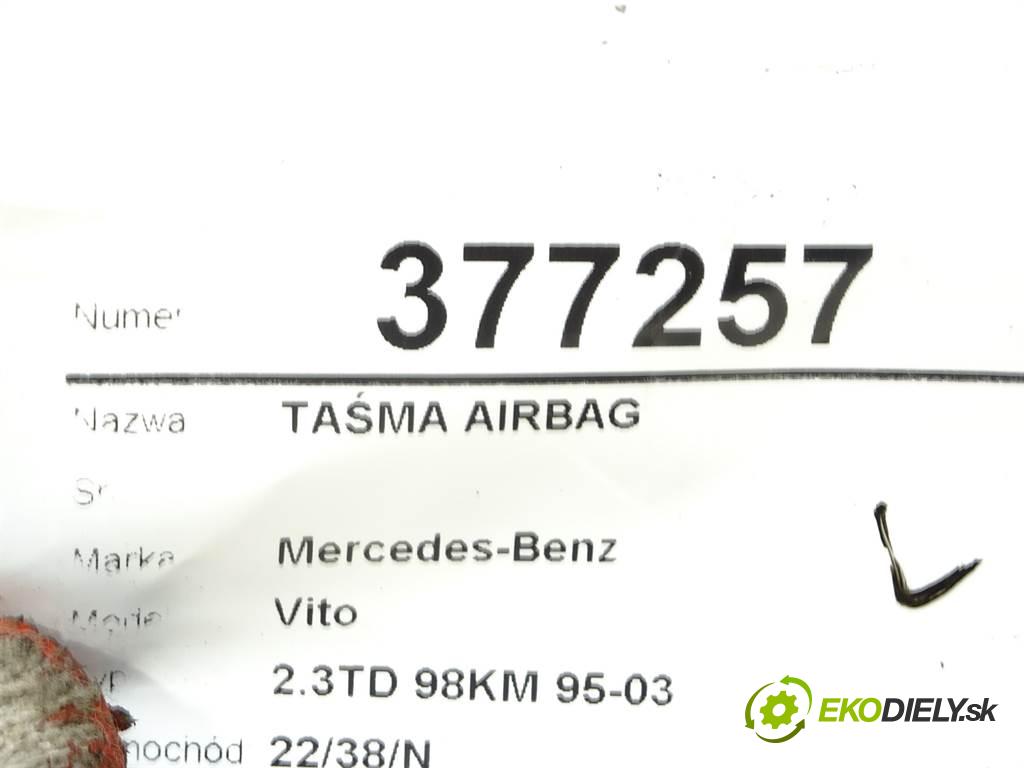 Mercedes-Benz Vito  1997 72 kW 2.3TD 98KM 95-03 2300 kroužek slimák airbag 6384600049 (Airbagy)