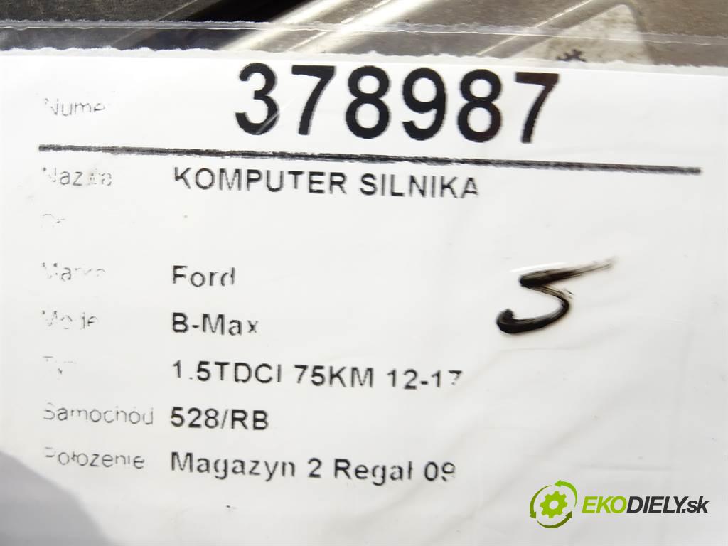 Ford B-Max  2013 75KM 1.5TDCI 75KM 12-17 1500 riadiaca jednotka Motor CV11-12A650-CH 0281030255 (Riadiace jednotky)