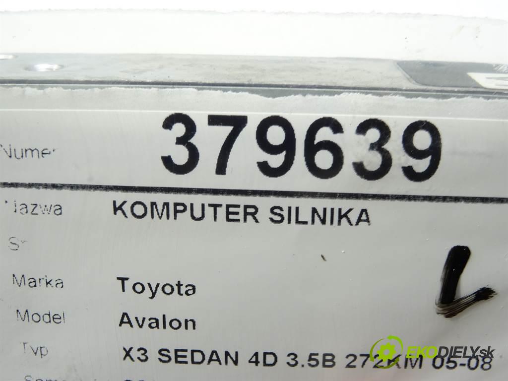 Toyota Avalon  2006 197 kW X3 SEDAN 4D 3.5B 272KM 05-08 3500 riadiaca jednotka Motor 89661-07450 (Riadiace jednotky)