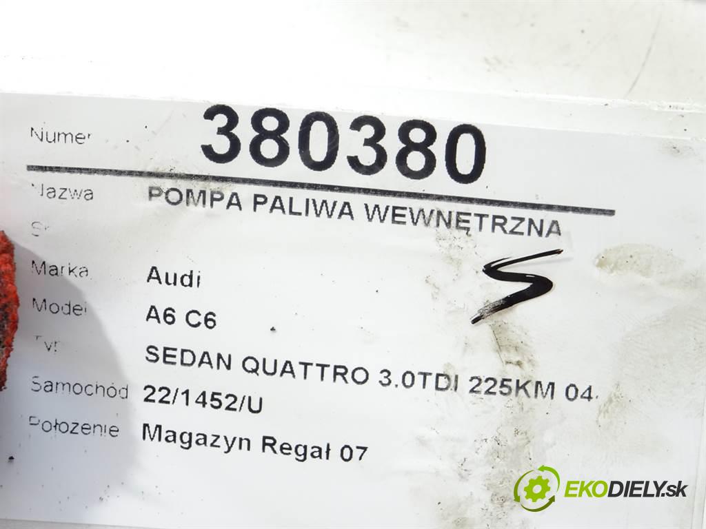 Audi A6 C6  2004 165KW SEDAN QUATTRO 3.0TDI 225KM 04-08 2967 Pumpa paliva vnútorná 4F0919050D (Palivové pumpy, čerpadlá, plaváky)