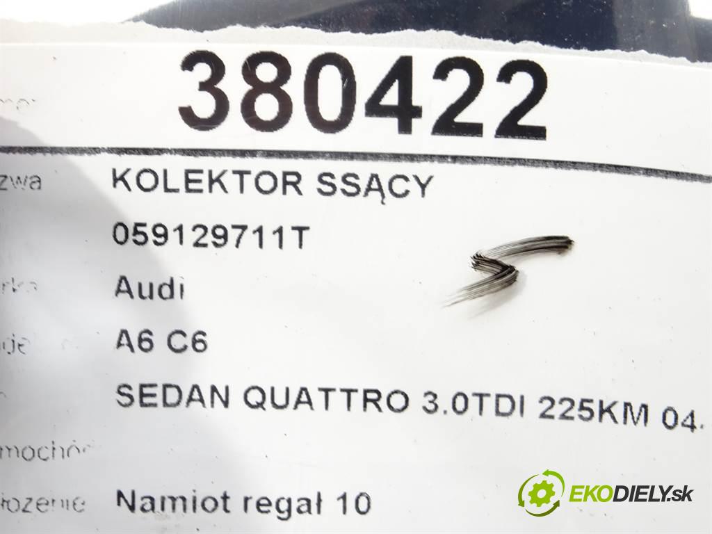 Audi A6 C6    SEDAN QUATTRO 3.0TDI 225KM 04-08  Potrubie sacie, sanie 059129711T (Sacie potrubia)