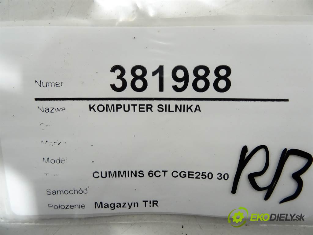 . .    CUMMINS 6CT CGE250 30  riadiaca jednotka Motor 3965953 (Riadiace jednotky)