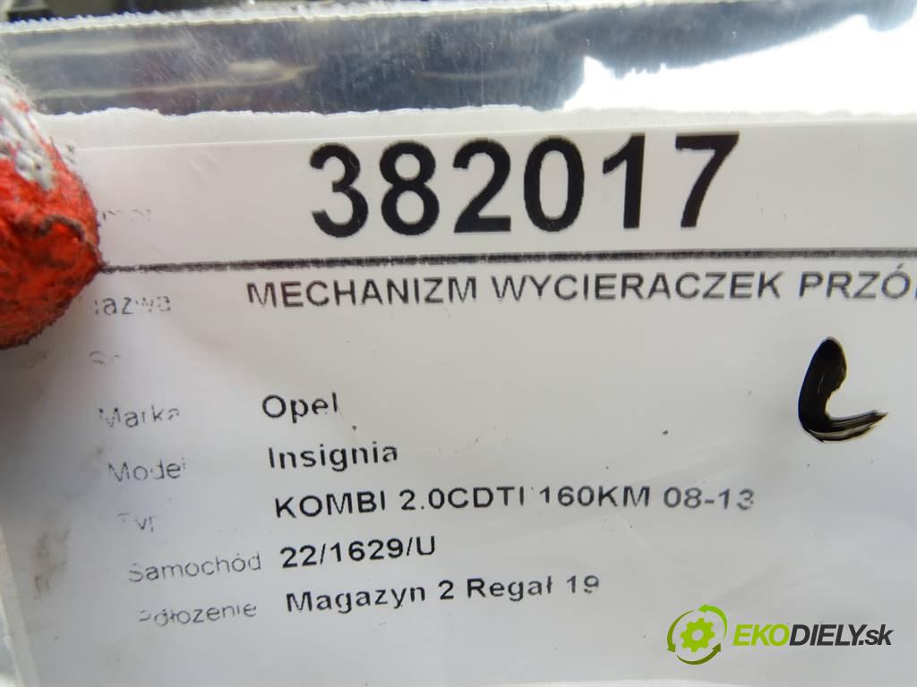 Opel Insignia  2010 118 kW KOMBI 2.0CDTI 160KM 08-13 2000 Mechanizmus stieračov predný 13227392 (Motorčeky stieračov predné)