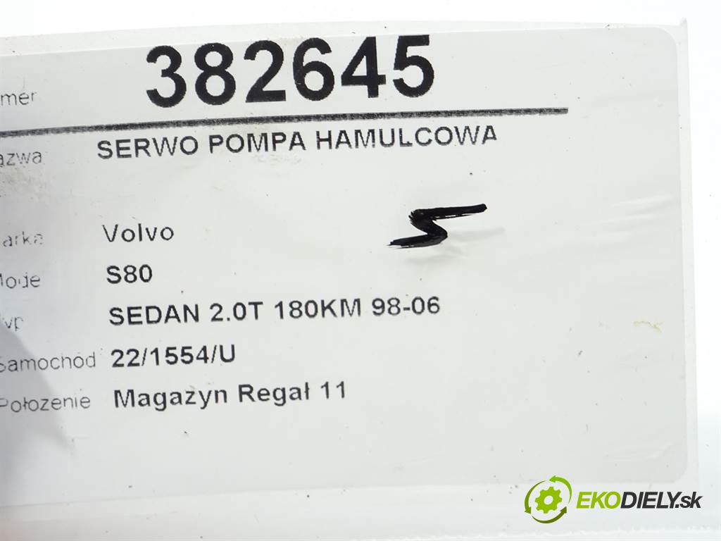 Volvo S80  2000 132 kW SEDAN 2.0T 180KM 98-06 2000 Posilovač Pumpa brzdová 9485179 (Posilňovače bŕzd)