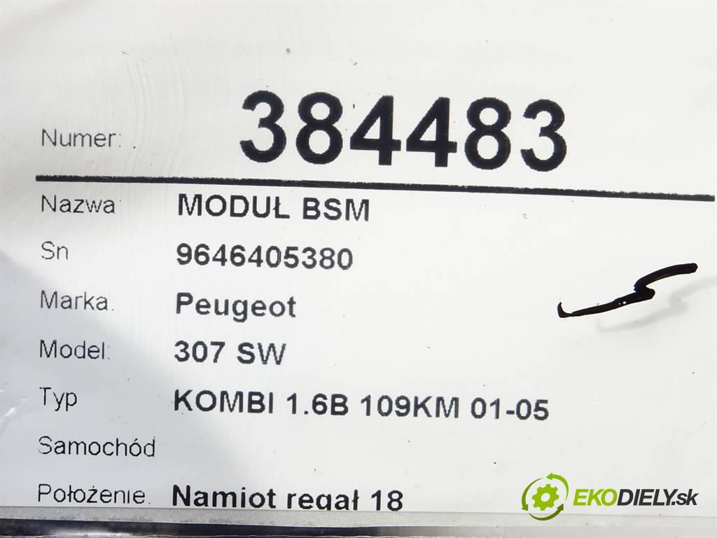 Peugeot 307 SW    KOMBI 1.6B 109KM 01-05  Modul BSM 9646405380 (Ostatné)