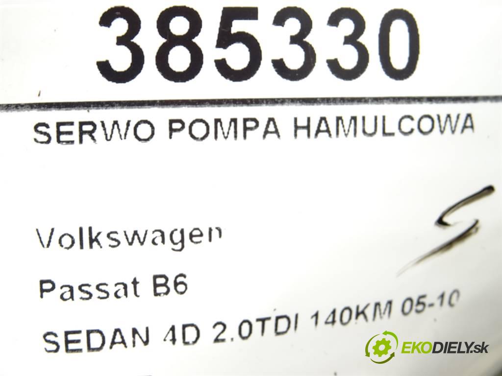 Volkswagen Passat B6  2005 103 kW SEDAN 4D 2.0TDI 140KM 05-10 2000 Posilovač Pumpa brzdová 3C1614105D (Posilňovače bŕzd)