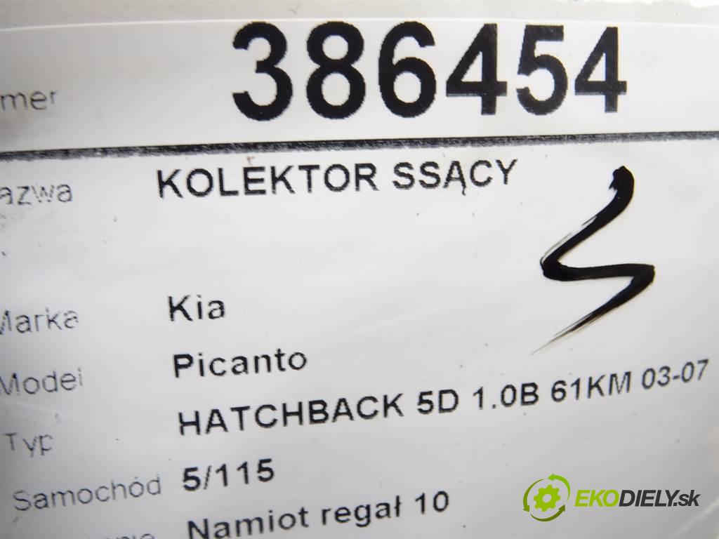 Kia Picanto  2006 44,5 HATCHBACK 5D 1.0B 61KM 03-07 1000 Potrubie sacie, sanie 39300-22600 (Sacie potrubia)
