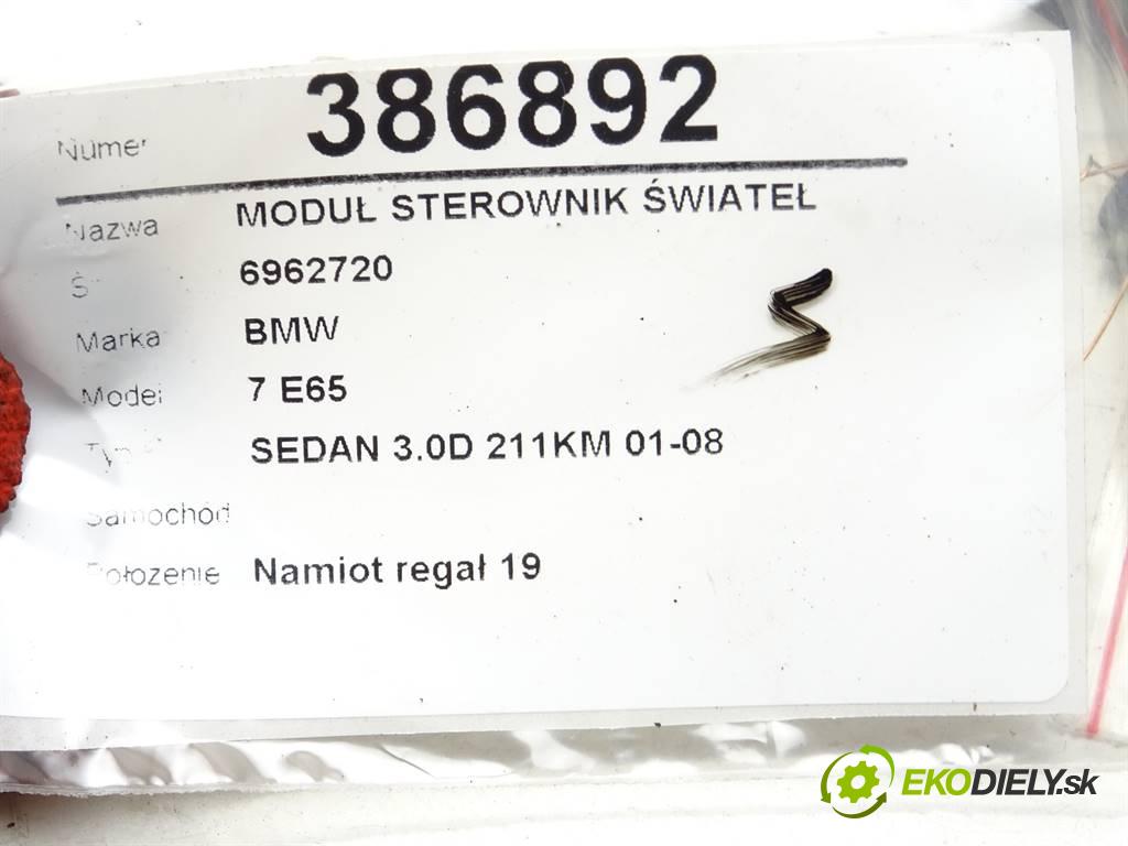 BMW 7 E65    SEDAN 3.0D 211KM 01-08  Modul Riadiaca jednotka svetiel 6962720 (Ostatné)