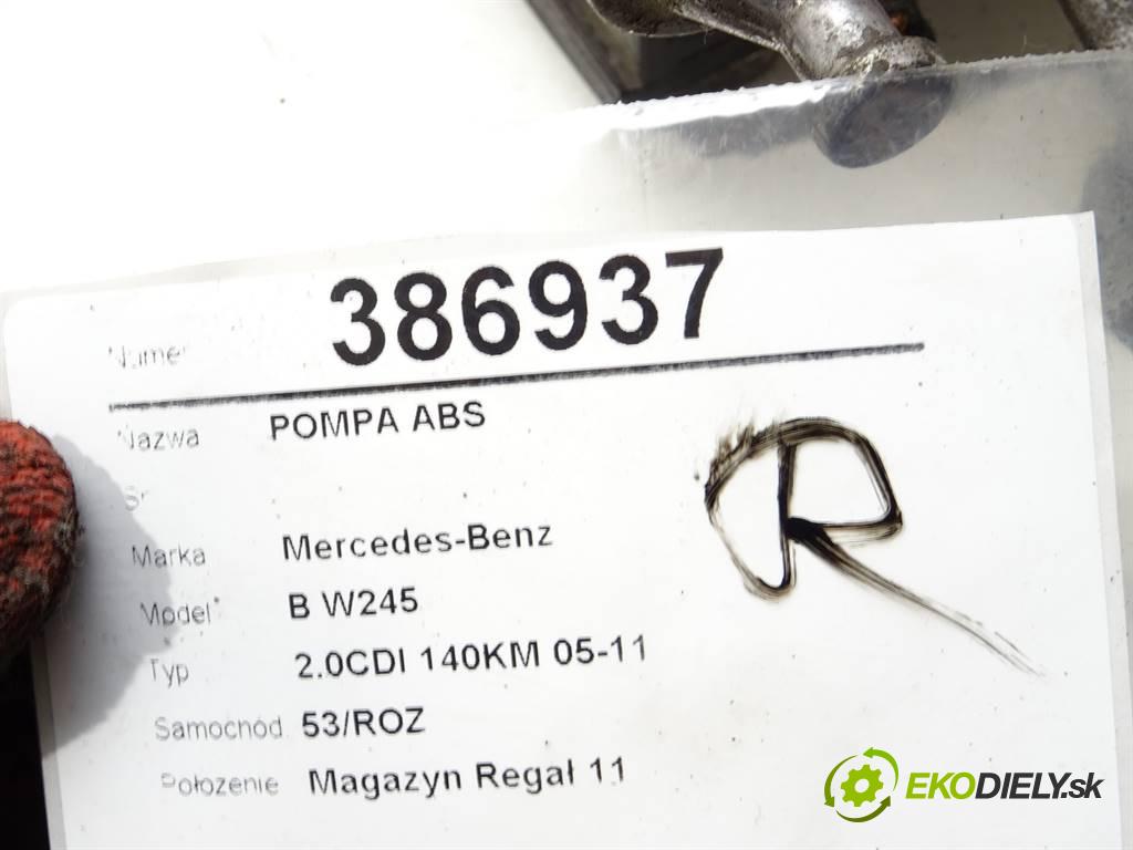Mercedes-Benz B W245  2008 103 kW 2.0CDI 140KM 05-11 2000 Pumpa ABS 0265950618 (Pumpy ABS)