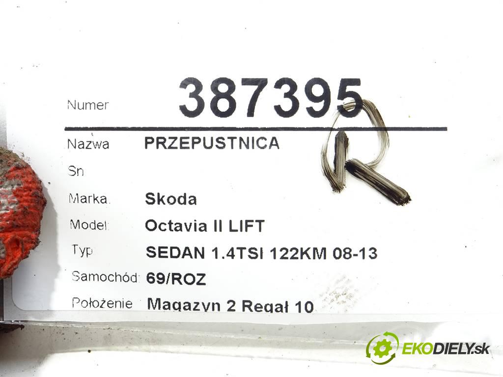 Skoda Octavia II LIFT  2010 122KM SEDAN 1.4TSI 122KM 08-13 1400 Škrtiaca klapka 03C133062S (Škrtiace klapky)