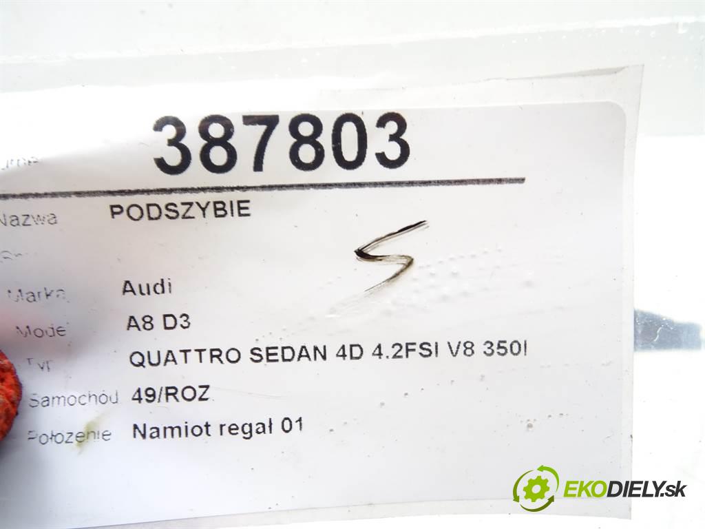 Audi A8 D3  2007 350KM QUATTRO SEDAN 4D 4.2FSI V8 350KM 02-09 4200 Torpédo, plast pod čelné okno 4E1819403F (Torpéda)