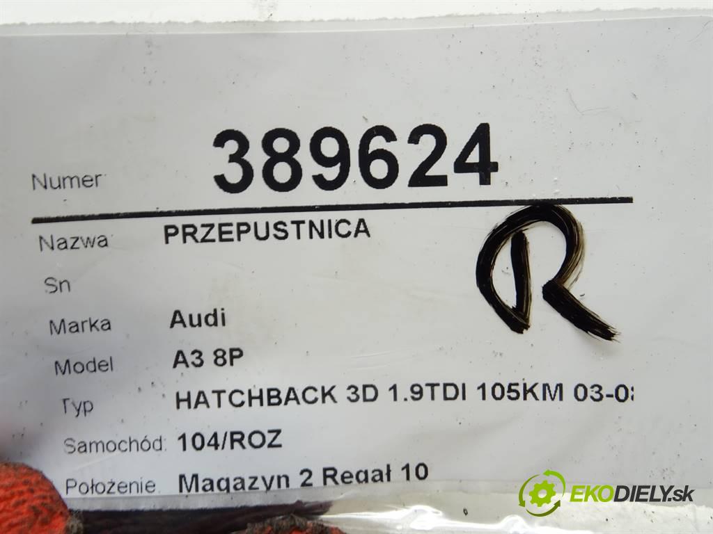 Audi A3 8P  2007 77 kW HATCHBACK 3D 1.9TDI 105KM 03-08 1900 Škrtiaca klapka 03G128063A (Škrtiace klapky)