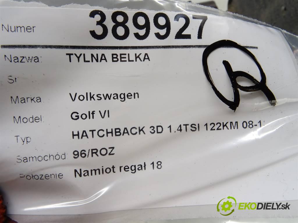 Volkswagen Golf VI  2009 90 kW HATCHBACK 3D 1.4TSI 122KM 08-13 1400 zadná Výstuha  (Výstuhy zadné)