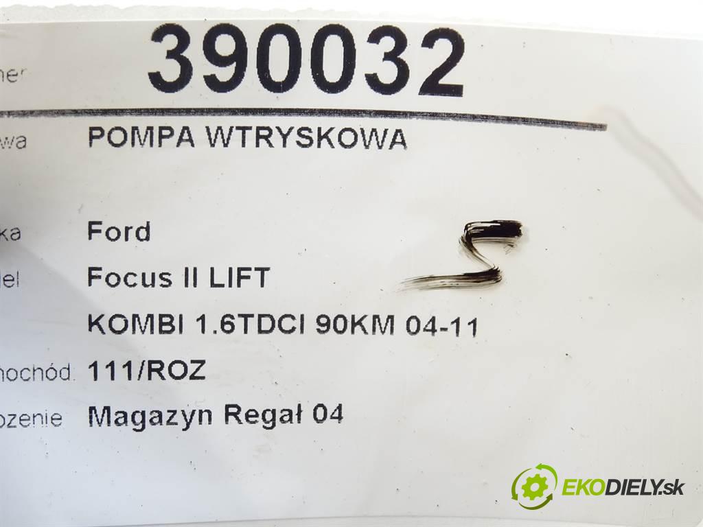 Ford Focus II LIFT  2008 90KM KOMBI 1.6TDCI 90KM 04-11 1600 Pumpa vstrekovacia 0445010102 (Vstrekovacie čerpadlá)