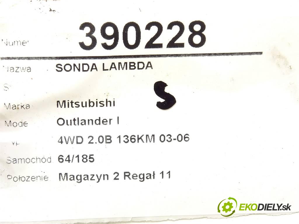 Mitsubishi Outlander I  2004 100 kW 4WD 2.0B 136KM 03-06 2000 sonda lambda 234000-8861 (Lambda sondy)