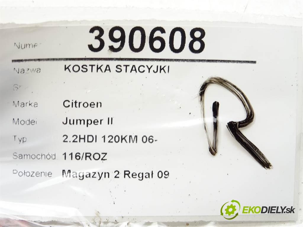Citroen Jumper II  2010 120KM 2.2HDI 120KM 06- 2200 Kocka, vložka spínacej skrinky  (Spínacie skrinky a kľúče)